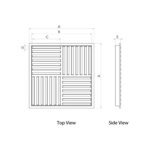 DQ Directional Ceiling Diffuser - Image 3