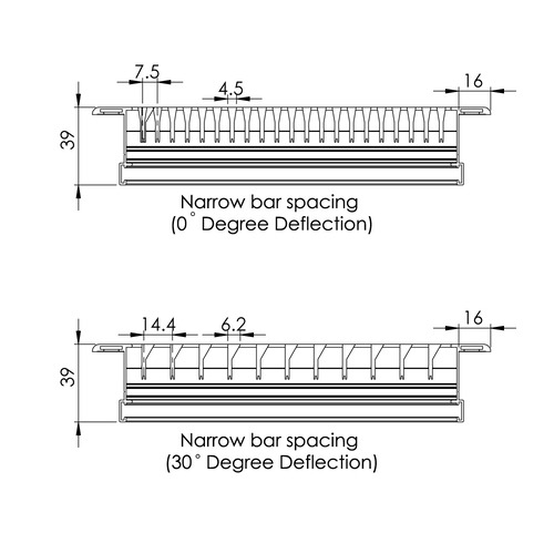 FGD-A Rectangular Floor Grille - Image 3