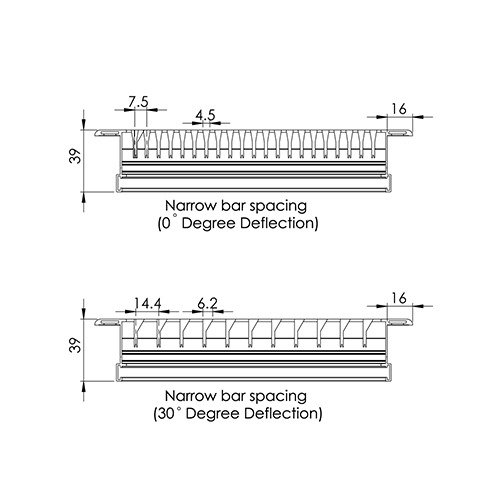 FGPB-A Rectangular Floor Grille - Image 3