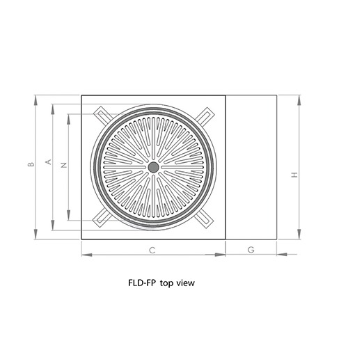 FLD-FP Fan Powered Floor Diffuser - Image 3
