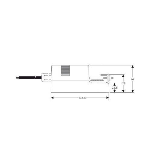 NACM 10Nm Modulating Control Actuator - Image 3