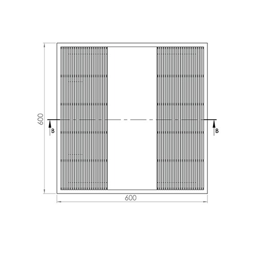 SFAT Square Fan Powered Floor Diffuser - Image 2